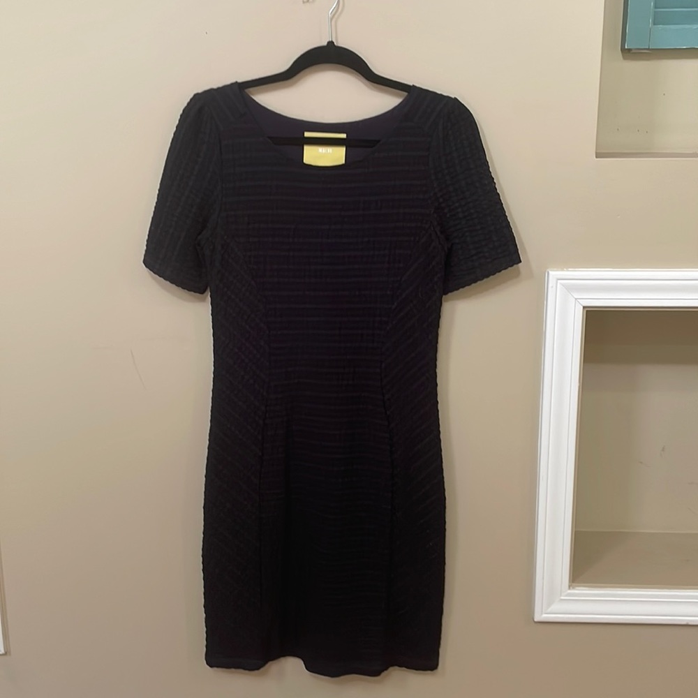 Maeve (Anthropologie) Knee Length Navy Dress